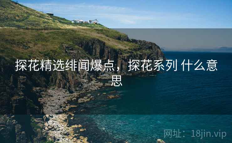 探花精选绯闻爆点，探花系列 什么意思